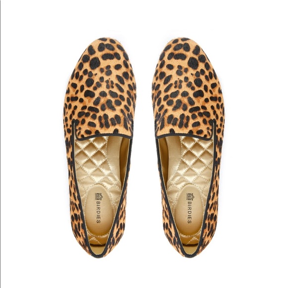 Birdies Shoes - Birdies Cheetah Calf Hair Flats